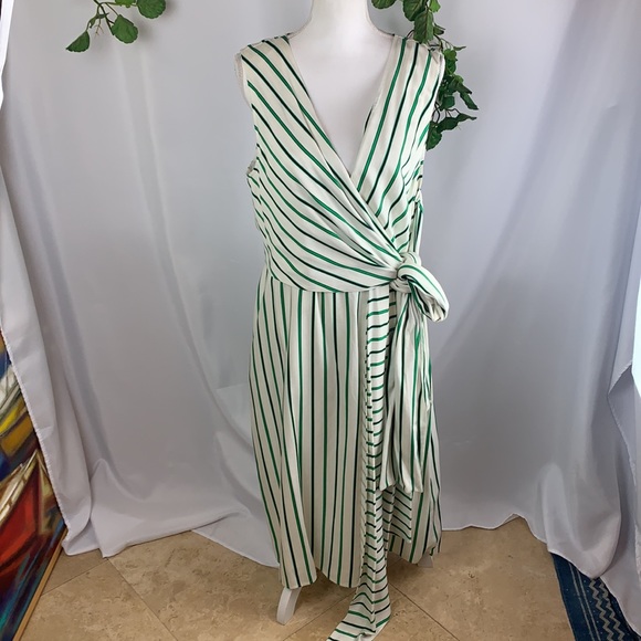 Halogen Faux Wrap Dress - Picture 14 of 16